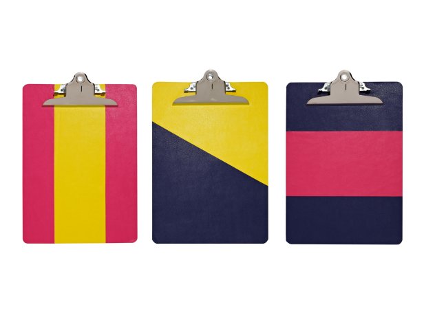 faux leather clipboards
