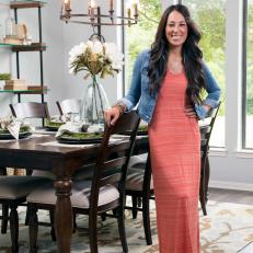 Joanna Gaines in Newly Renovated Room 