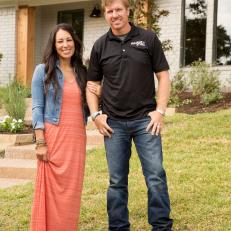 Chip and Joanna Gaines Outside 