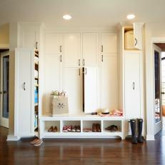 Mudroom-Inspired Built-Ins