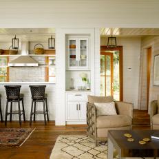 Bright & Airy Cottage Living Space