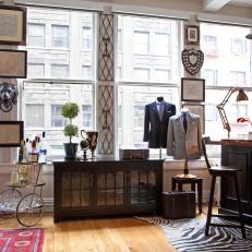 Masculine Tailor Shop With Vintage Vibe