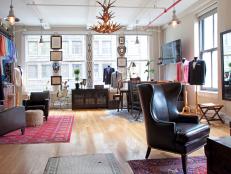 Eclectic, Masculine Tailor Shop Full of Vintage Inspiration