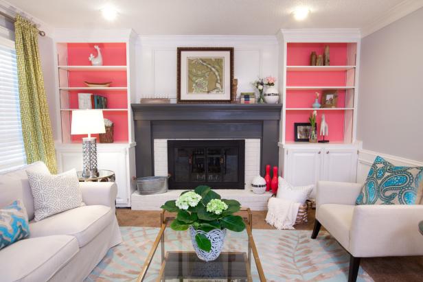Living Room With Fresh Paint and Furnishings