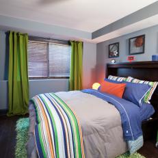 Colorful Tween Bedroom