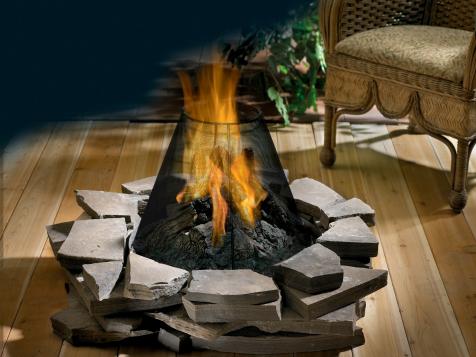 Diy Fire Pit With Instructions Hgtv