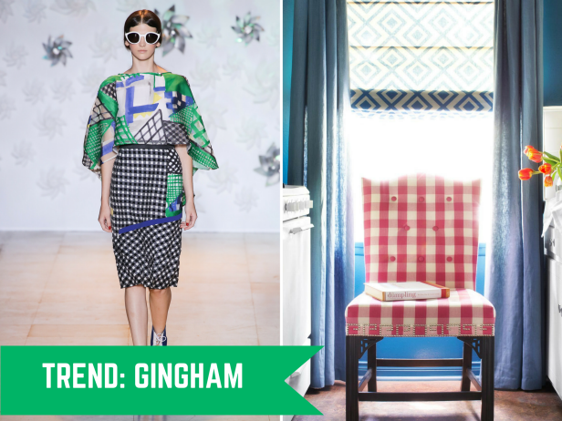 Spring Fashion Trends Translated Into Beautiful Interiors | HGTV