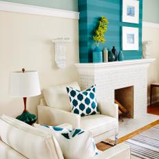 Cozy Fireplace Seating Area From Sarah Sees Potential