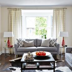 Chic, Modern Living Room From Sarah Sees Potential