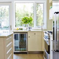 White Kitchen With Ample Natural Light From Sarah Sees Potential