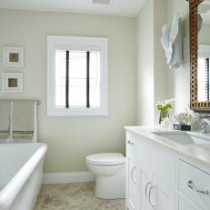 Spacious Modern White Bathroom From Sarah Sees Potential