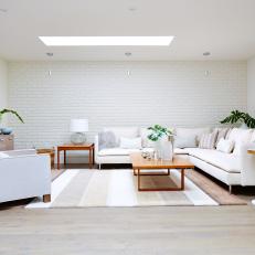 Neutral, Mid-Century Modern Living Room From Sarah Sees Potential