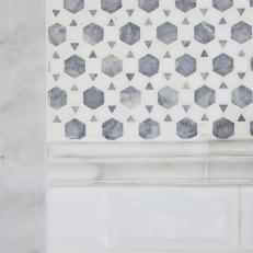 Slate Blue Shower Tile From Sarah Sees Potential