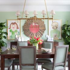 Formal Dining Room With Kid-Friendly Appeal