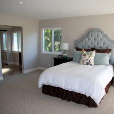 Flip or Flop: Feminine Touches Soften Contemporary Bedroom 