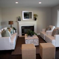 Flip or Flop: Warm and inviting Contemporary Living Room 