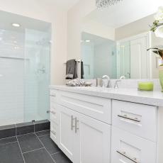 Flip or Flop: Fresh and Clean Modern White Bathroom 