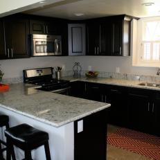 Flip or Flop: Contemporary Black and White Kitchen 