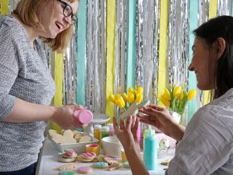 Sugar Cookie Decorating Station for Easter