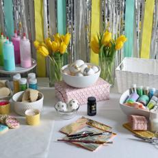 Easter Party Crafting Stations
