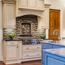 Kitchen With Beautiful Creamy Cabinetry