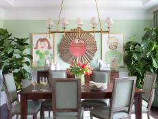 Formal Dining Room With Kid-Friendly Appeal