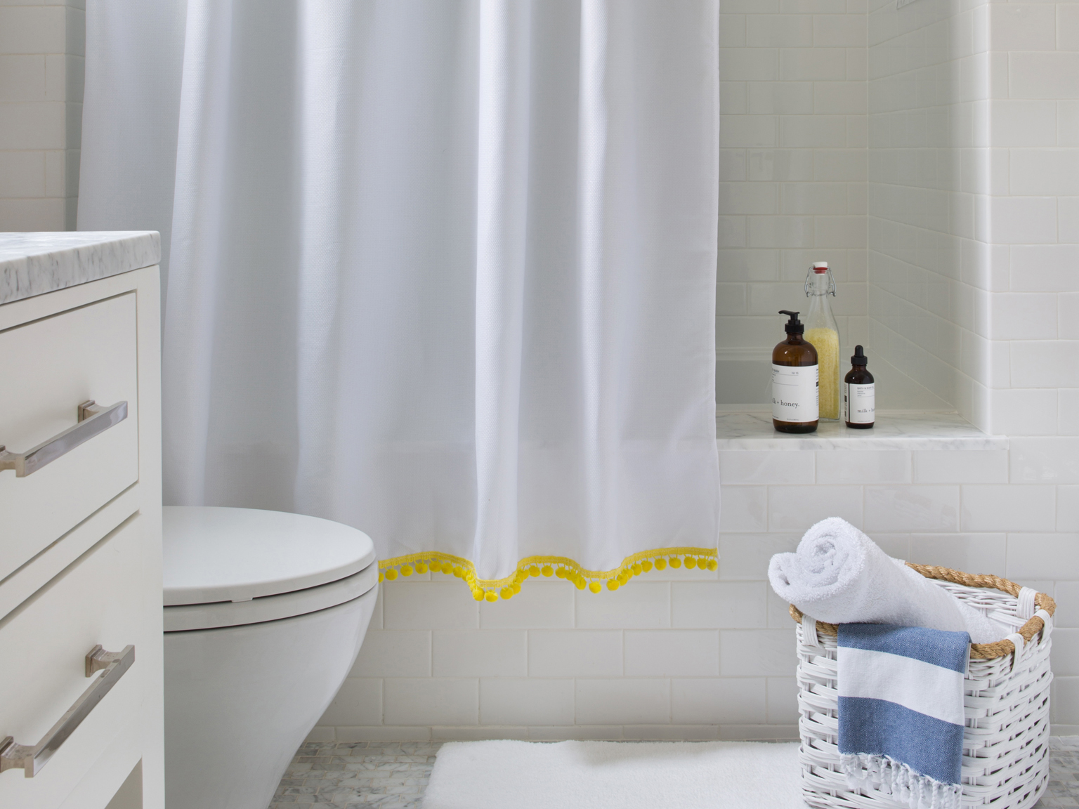 Basic online shower curtain
