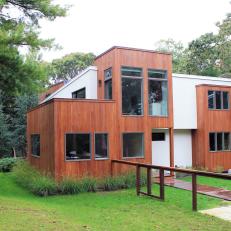 Modern Home on Wooded Lot