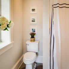 Rehab Addict: Elegant White Bathroom in Poolhouse 