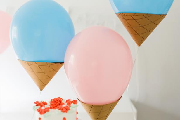 How to Make Ice Cream Cone Party Balloons | 10 Tips for ...