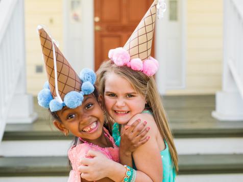 How to Make Ice Cream Cone Party Hats