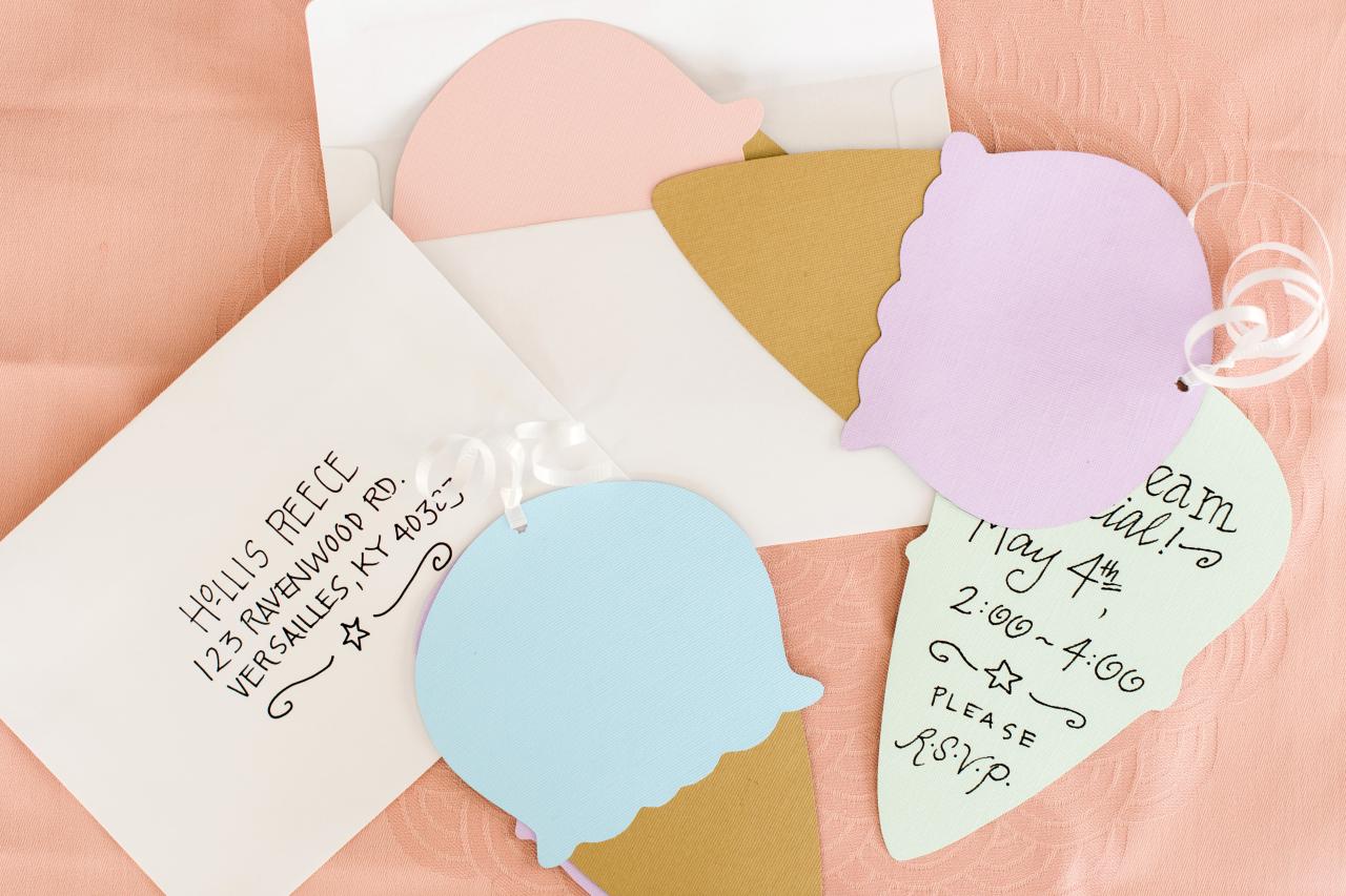 creative handmade invitations