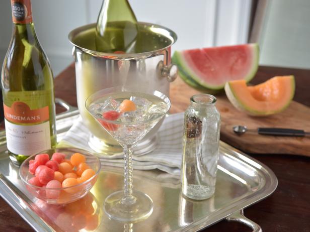 Melon Spritzer Cocktail Recipe