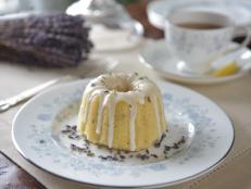 Sprinkle Loose Lavender on Tea Cakes 