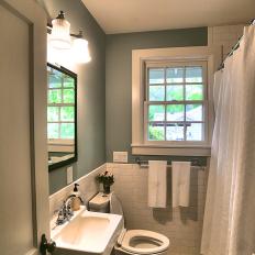 Charming Traditional Bathroom With Updated Fixtures
