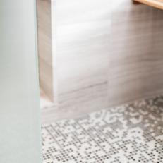 Beautiful Mosaic Tile Bathroom Floor