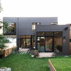 Modern Home & Backyard