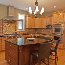 Traditional Kitchen Is Warm, Inviting