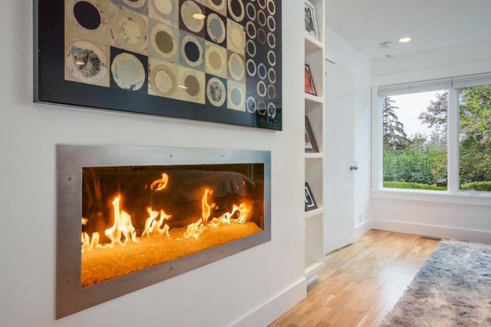 Modern Gas Fireplaces Hgtv