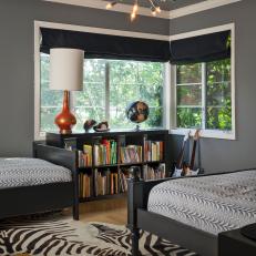 Transitional Boys' Bedroom Is Fun Yet Functional
