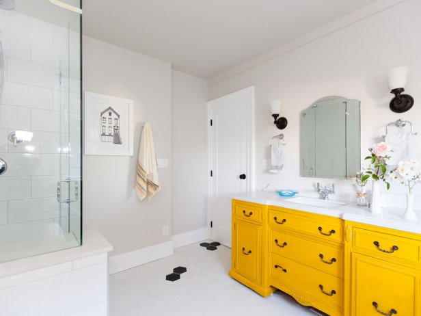 Yellow Bathroom Decor Ideas: Pictures & Tips From HGTV | HGTV