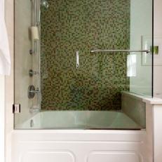 Mosaic Tiles in Renovated Bathroom