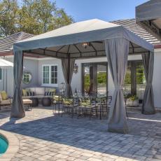Poolside Patio Offers Outdoor Dining