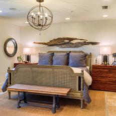 Transitional Master Bedroom Is Stylish, Inviting