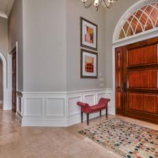 Traditional Entryway in Florida Home