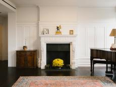 Fireplace with Architectural Molding