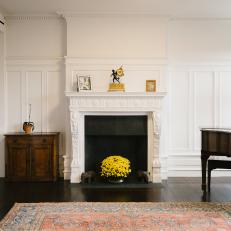 Pre-War Style Apartment Fireplace