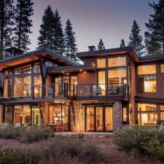 Modern Mountain Home on Lake Tahoe