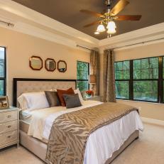 Eclectic Master Bedroom is a Calm Oasis
