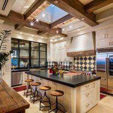 Updated Rustic Kitchen in Arizona Mountain Retreat